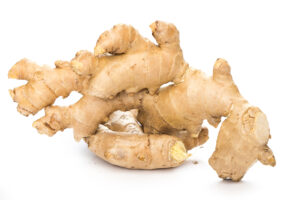 Vegetables on a white background